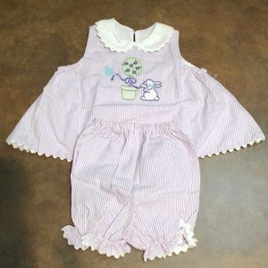 NWOT Infant Glorimont 2 -Piece Romper Set